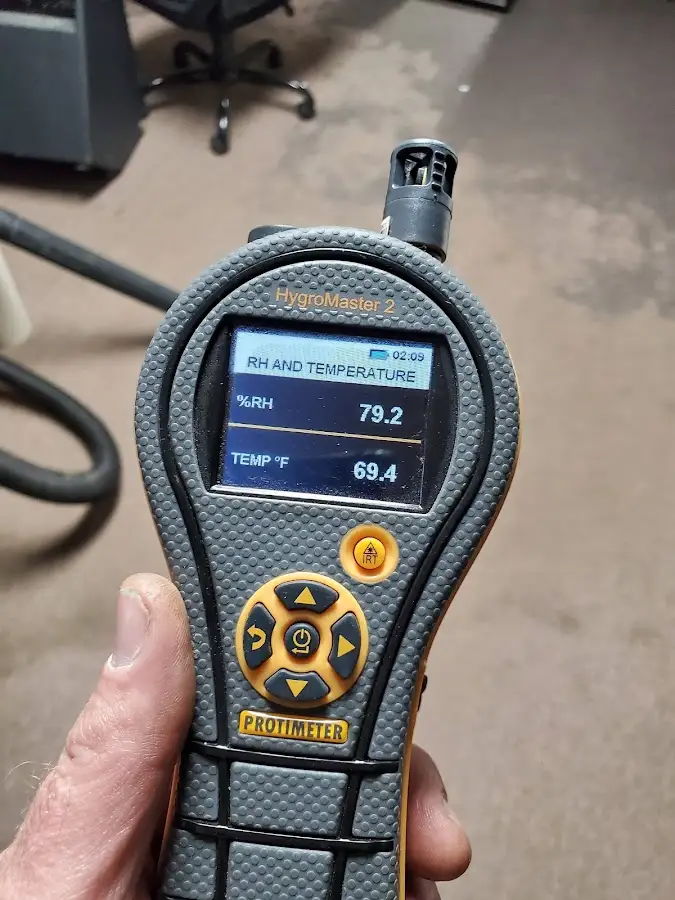 Moisture meter humidity assessment for Fire & Smoke Damage Restoration in Viera West